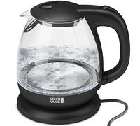 Bouilloire LEBENLANG en verre sans BPA 1 l Petite bouilloire de camping voy