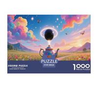 Bouilloire Magique | Monde Féerique Puzzle 1000 Pièces, Défi Difficile Jouet Anti-Stress pour Adultes Et Enfants Jeu Éducatif Décor Mural & Cadeau Premium 38x26cm/1000pcs