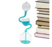 Bouilloire manuelle en verre - Jouet de d'énergie - Bouilloire liquide à réflexion transparente - Ornement pour expériences scientifiques éducatives - Décoration de bureau interactive pour