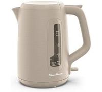 Bouilloire - MOULINEX - BY2MOB10 Morning - 2400 W - 1,7 L - Base 360° - Gris chaud