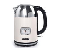 Muse Bouilloire MS-020 SC 1,7 L 2200 W sans fil base pivotante 360° crème/inox