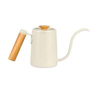 Bouilloire multifonction en acier inoxydable 304 de 600 ml, grande capacité avec bec de contrôle du débit pour les amateurs de café, bouilloire à café en acier inoxydable