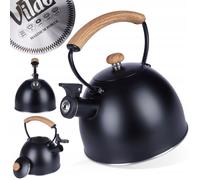 Vilde Bouilloire STEEL Acier inoxydable 2,5 L Sifflet inclinable