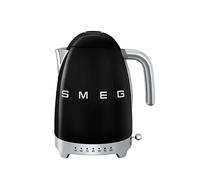 Bouilloire noir 1,7 L 2400 W KLF04BLEU Smeg