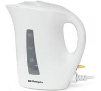 Bouilloire Orbegozo KT 4150 1L 1200W - Sans BPA - Poignée Touche Froide - Arrêt Automatique - Indicateur de Niveau d'Eau G