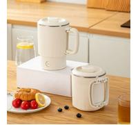 Bouilloire, petite bouilloire électrique portable, mini bouilloire de voyage pliable de 0,8 L, acier inoxydable 304, pli Étiquette