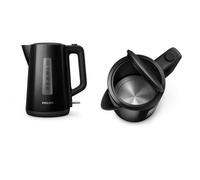 Philips 3000 series Series 3000 HD9318/20 Bouilloire – 1,7 litre, taille familiale, noir