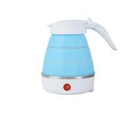 Bouilloire pliante de voyage - ONEVER - 0.6L - Bleue - 800W