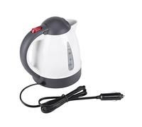 Bouilloire portative de voiture de 1000ml, tasse chauffée électrique de tasse de wagon d'acier inoxydable avec l'adaptateur (1000ml)