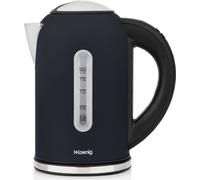 Bouilloire programmable - HKoeNIG - Boe56 - 1,7L - 2200 W - Température réglable - Ecran LCD - Bleu nuit mat et acier inoxydable