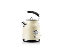Bouilloire Retro - Avec filtre anti-calcaire - 1,7 Litre - Blanc