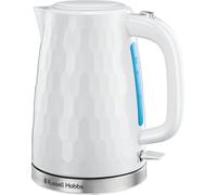 Bouilloire Russell Hobbs Honeycomb 26050-70, plastique brillant motif nid d’abei