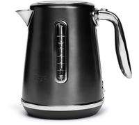 Sage Bouilloire sans fil The Soft Top Luxe silencieuse ébullition rapide 1,7 L Acier inoxydable noir