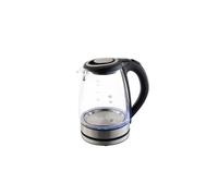 Bouilloire sans fil 1.7l 2000w verre/noir 002031