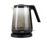Bouilloire - LIVOO - DOD216N - 2200 W - 1,7 L - Verre / Noir