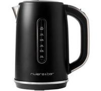 Riviera&Bar Bouilloire sans fil Expert Alma BBT669 1,8 L 2200 W écran LCD maintien au chaud noir