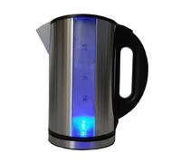 Bouilloire sans fil - Adler - Acier inoxydable - 2000 W - 1,7 L - Éclairage LED