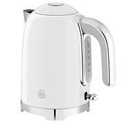 Bouilloire Sans Fil En Acier Inoxydable Solace 1,7L, Blanche - SK19026WHT