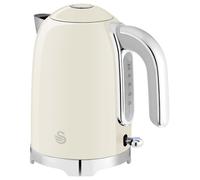 Bouilloire Sans Fil En Acier Inoxydable Solace 1,7L, Crème - SK19026CRM