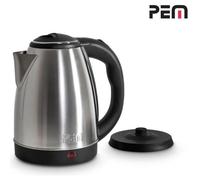 Bouilloire PEM Kt-161 Bouilloire Sans Fil En Inox - 1500w - 1,8l