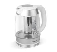 Bouilloire - SCHNEIDER - SCKE236TP - Verre 1,7 L - 2200 W - Socle 360°