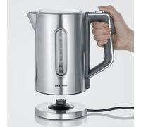 Bouilloire SEVERIN WK3418 - Inox - 1,7 L - Température réglable - Affichage LCD