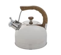 Lacor Bouilloire sifflante 68629 – 3 Litres – Inox Argent