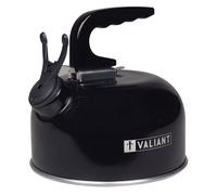 Bouilloire sifflante de camping portable Valiant | Finition noire brillante |...