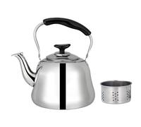 Bouilloire sifflante de capacité multiple, matériaux résistants à la, notification forte pour l ' eau bouillante, bouilloire de camping compatible avec cuisinière à gaz à induction