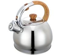 KINGHOFF Bouilloire sifflante KH-3782 Inox poli 2 L – sifflet à levage automatique