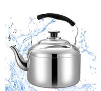Bouilloire sifflante en acier inoxydable avec infuseur, haute capacité de qualité alimentaire pour le camping, 3 L/4 L/5 L/6 L/7 L/8 L/9 L