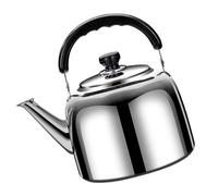 Bouilloire sifflante en acier inoxydable pour cuisinière, bouilloire à eau, bouilloire de camping avec poignée confortable
