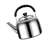 Bouilloire sifflante en acier inoxydable pour cuisinière, bouilloire à eau, bouilloire de camping avec poignée confortable