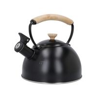BOUILLOIRE SIFFLANTE NOIRE 1 6 LITRE LA CAFETIERE - KITCHENCRAFT