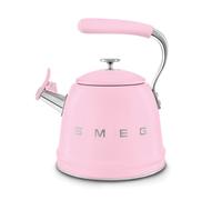 Bouilloire Siffleur En Acier Inoxydable SMEG 2,3L / 2,4QT Capacité - Rose Doux