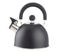 Bouilloire Siffleur Noire Satinée Induction 1,5 L Collection Eva - Eau Thé