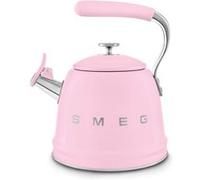 Bouilloire Smeg à sifflet WKF01PK Rose Rose
