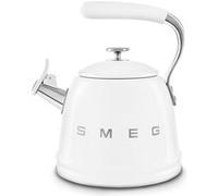 Smeg Bouilloire WKF01WH Style années 50 à sifflet Blanc