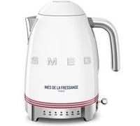 Smeg Bouilloire KLF04IDFEU Ines de la Fressange — Température variable 1,7 L 2400W Blanc