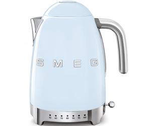 Bouilloire Smeg style années 50 bleu pastel klf04pbeu