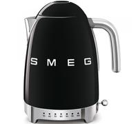 Bouilloire Smeg style années 50 noire klf04bleu
