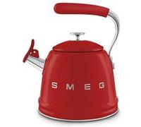 Smeg WKF01RD bouilloire 2,3 L Rouge, Acier inoxydable