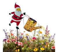 Bouilloire solaire de Père Noël | Décorations solaires vintage étanches - Lanternes de Père Noël - Pour les fêtes de vacances, l'église, le bureau, la maison, l'extérieur, le jardin, l'allée, la