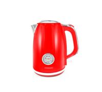 Bouilloire Style Rétro Avec Filtre Calcaire Retro Tea Rouge Kitchencook