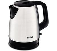 TEFAL Bouilloire Inox 1,7L Bouilloire sans fil 1,7L Résistance cachée Filtre anticalcaire base pivotante 369° KI150D10