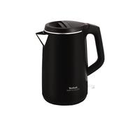 Bouilloire - TEFAL - Sans fil 1.5l 2400w - Double paroi isolante - Noir mat