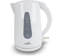 Bouilloire happy cook blanche avec filtre amovible - 1,7L - 2200W
