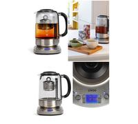 Bouilloire théière automatique en verre 1,7 L 2200 W avec départ différé