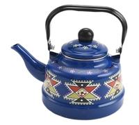 Bouilloire, théière, Enamel Tea Kettle For Boiling Water Multicolor 1.1-2.5L(Blue,1.1L)