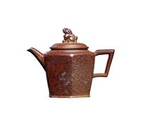 Bouilloire Théière Rétro Pure Pétrie À La Main Guanshan Six Côtés De Bureau Infuseur Thé Infuseur À Thé